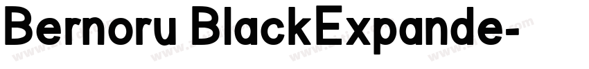 Bernoru BlackExpande字体转换 Bernoru BlackExpande字体转换